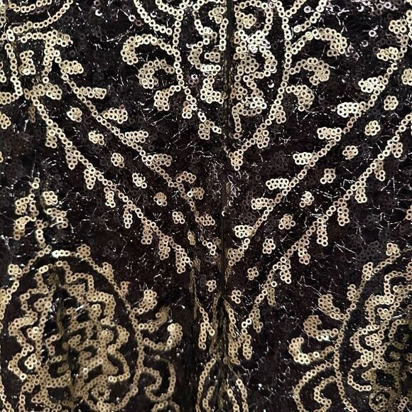 Maia gold and black sequin dress - Picture 4 of 10
